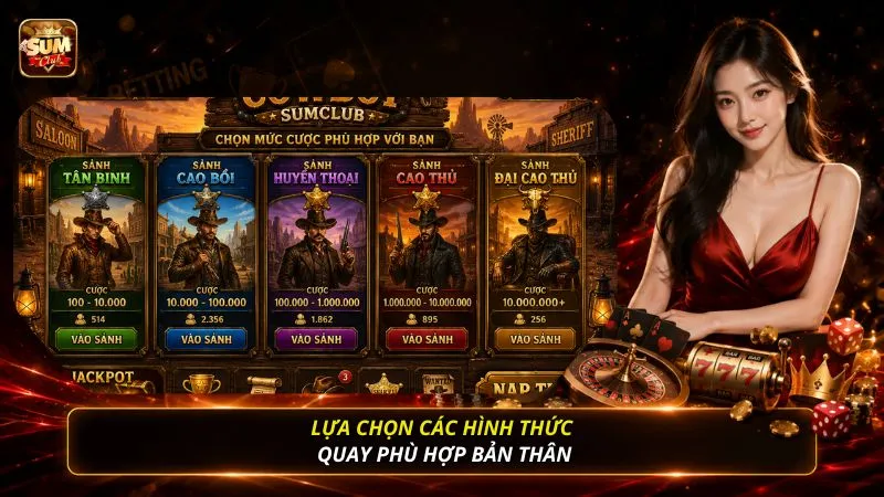 Lựa chọn các hình thức quay phù hợp bản thân