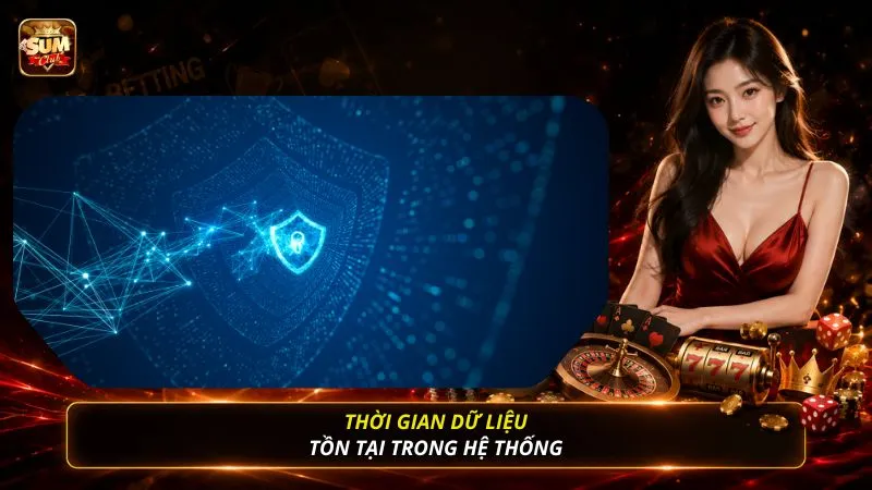 Thời gian dữ liệu tồn tại trong hệ thống 