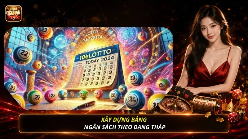 Xây dựng bảng ngân sách theo dạng tháp